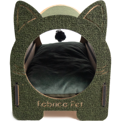 Arranhador Fábrica Pet Cama Iglu Verde