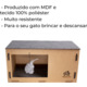 Arranhador Fábrica Pet Cat Box Cinza
