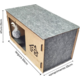 Arranhador Fábrica Pet Cat Box Cinza