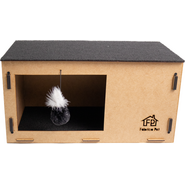 Arranhador Fábrica Pet Cat Box Preto - Tam. Único