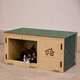 Arranhador Fábrica Pet Cat Box Verde