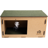 Arranhador Fábrica Pet Cat Box Verde - Tam. Único