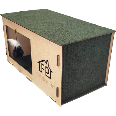 Arranhador Fábrica Pet Cat Box Verde