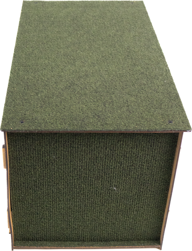 Arranhador Fábrica Pet Cat Box Verde - Tam. Único