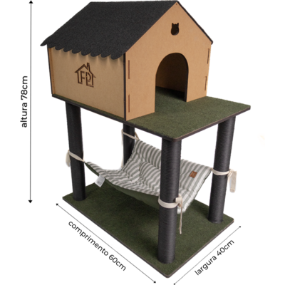 Arranhador Fábrica Pet Cat Home