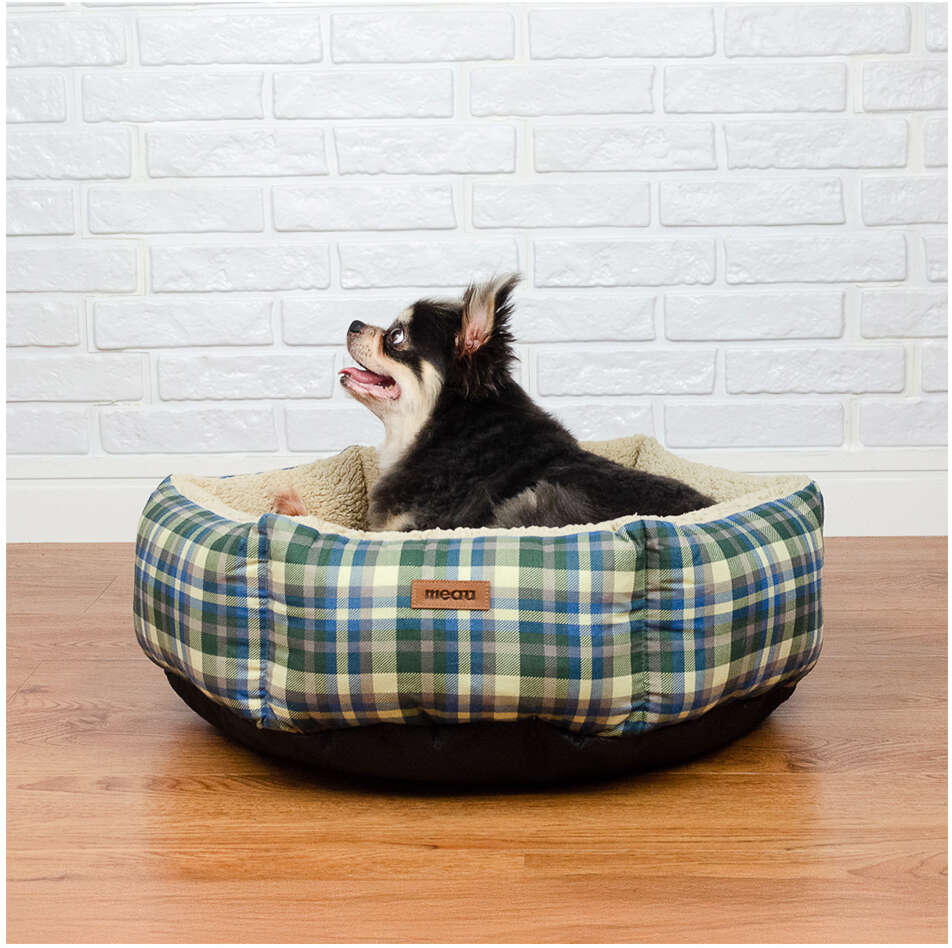 Cama Hexa Xadrez Escócia Meau - Tam. M