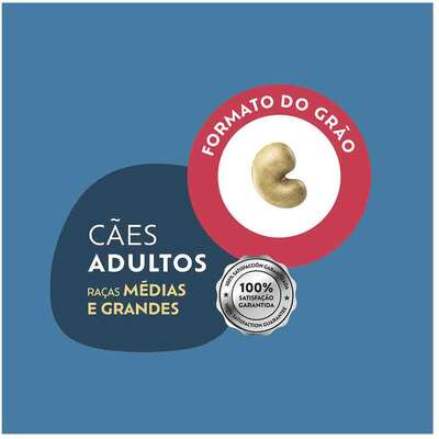 Ração Seca Quatree Select Frango e Arroz Cães Adultos Raças Médias e Grandes