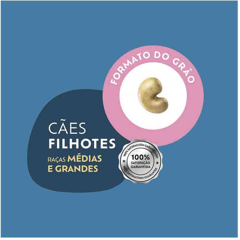 Ração Seca Quatree Select Frango e Arroz para Cães Filhotes Raças Médias e Grandes - 15Kg