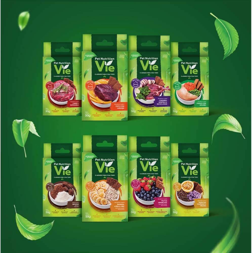Bifinho Pet Nutrition Vie para Cães Sabor Frutas Vermelhas - 50 g