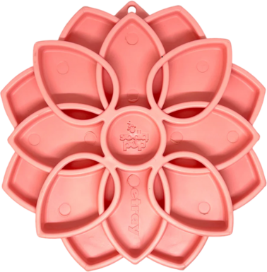 Comedouro Lento SodaPup Mandala Rosa Claro para Cães - Tam. Único
