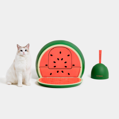 Caixa de Areia para gatos Vetreska Melancia