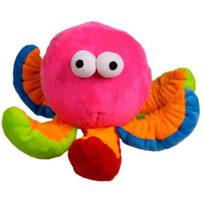 Brinquedo Pelúcia Savana Pet Polvo Colorido para Cães