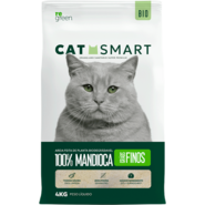 Granulado Sanitário Cat Smart Bio Grãos Finos para Gatos - 4Kg