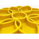 Comedouro Lento SodaPup Mandala Amarelo para Cães