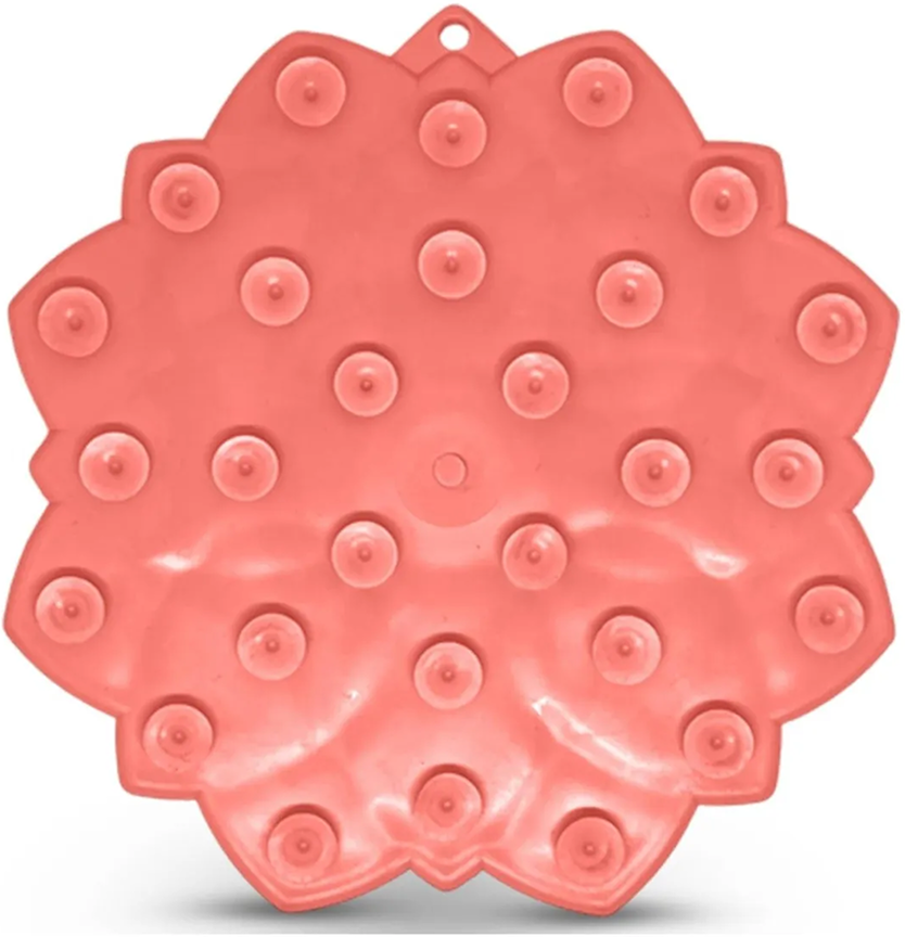 Comedouro Lento SodaPup Mandala Rosa Claro para Cães - Tam. Único