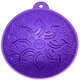 Tapete de Lamber SodaPup Jardim Roxo para Cães
