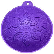 Tapete de Lamber SodaPup Jardim Roxo para Cães - Tam. Único