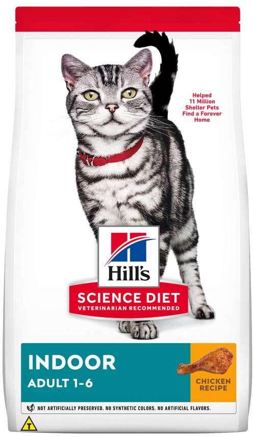 Ração Seca Hill's Science Diet Indoor para Gatos Adultos Castrados - 3,17Kg