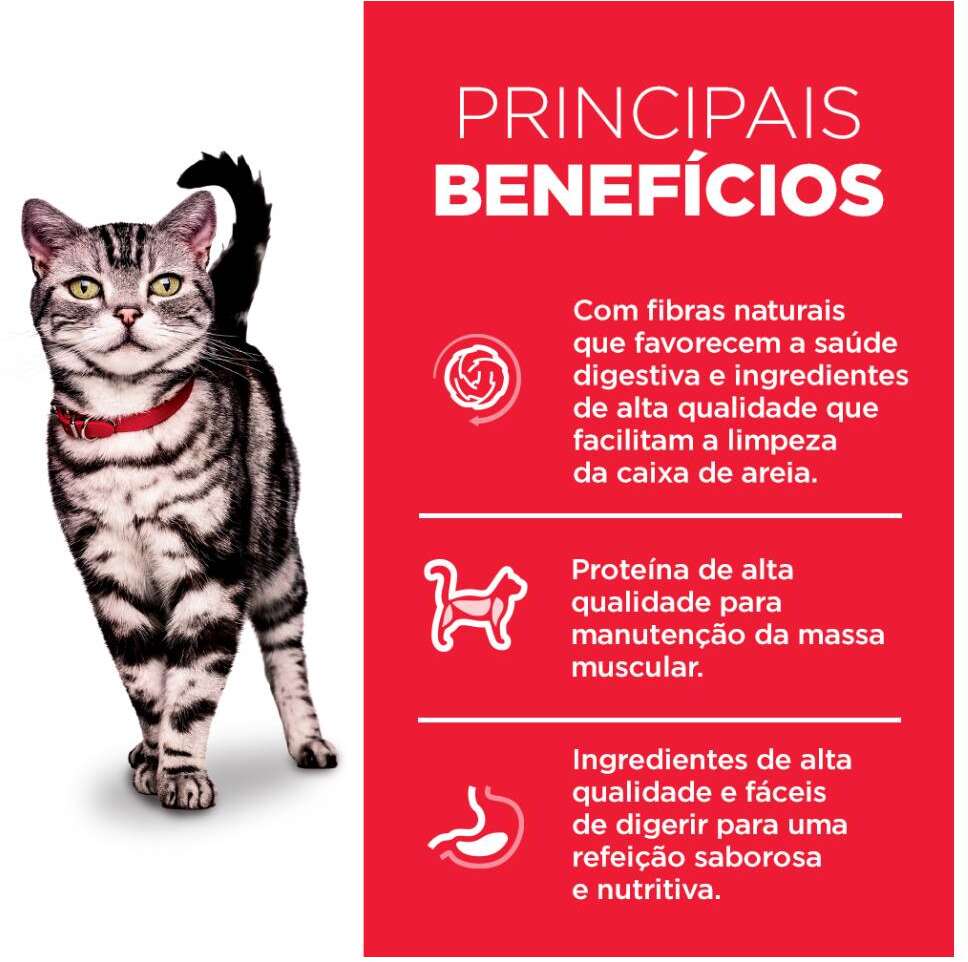 Ração Seca Hill's Science Diet Indoor para Gatos Adultos Castrados - 3,17Kg