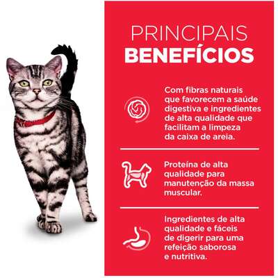 Ração Seca Hill's Science Diet Indoor para Gatos Adultos Castrados