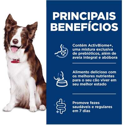 Ração Seca Hill's Science Diet Digestão Perfeita Frango para Cães Adultos