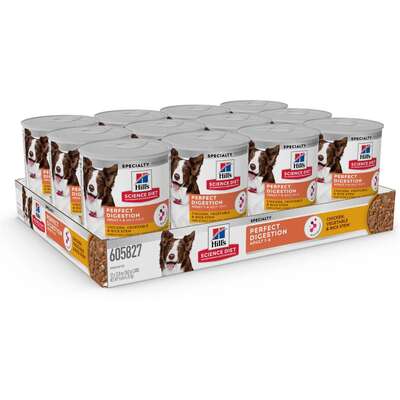 “Ração Úmida Hill's Science Diet Digestão Perfeita Frango e Vegetais para Cães Adultos”