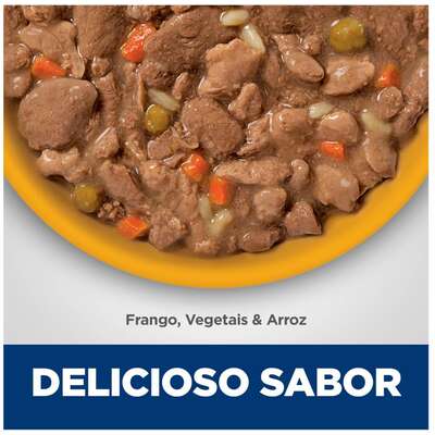 “Ração Úmida Hill's Science Diet Digestão Perfeita Frango e Vegetais para Cães Adultos”
