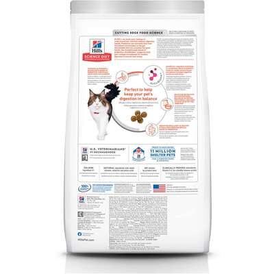 Ração Seca Hill's Science Diet Digestão Perfeita Salmão para Gatos Adultos