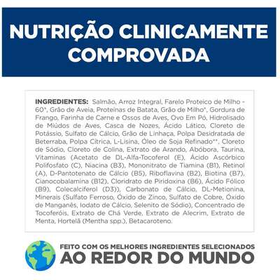 Ração Seca Hill's Science Diet Digestão Perfeita Salmão para Gatos Adultos