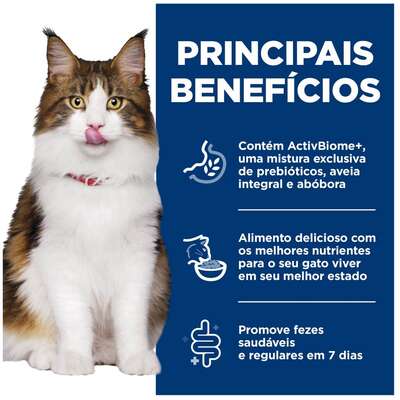 Ração Úmida Hill's Science Diet Digestão Perfeita Frango e Vegetais para Gatos Adultos