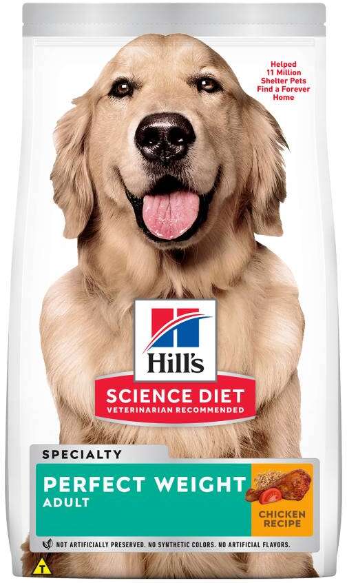 Ração Seca Hill's Science Diet Peso Perfeito para Cães Adultos - 1,81Kg