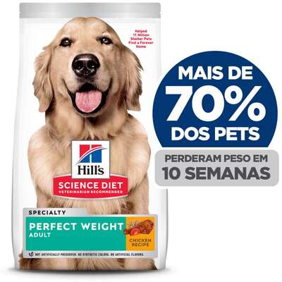 Ração Seca Hill's Science Diet Peso Perfeito para Cães Adultos