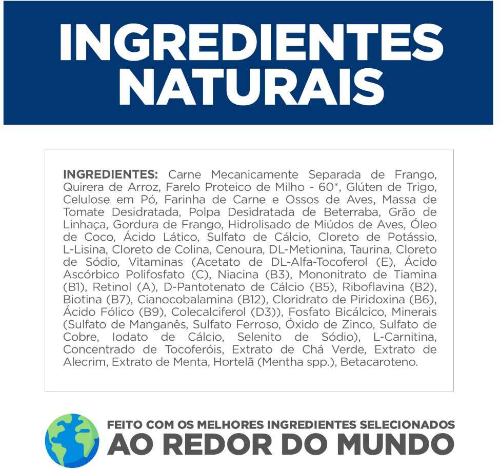 Ração Seca Hill's Science Diet Peso Perfeito Frango para Gatos Adultos - 1,36Kg