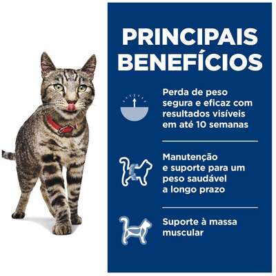 Ração Úmida Hill's Science Diet Peso Perfeito Frango para Gatos Adultos