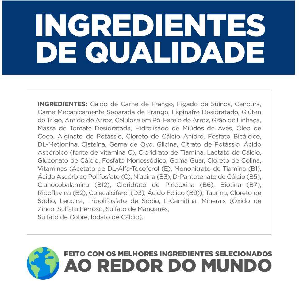 Ração Úmida Hill's Science Diet Peso Perfeito Frango e Vegetais para Cães Adultos - 354 g