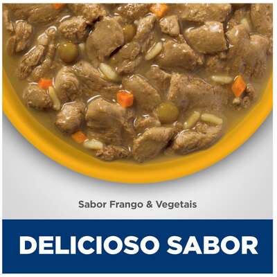 Ração Úmida Hill's Science Diet Vitalidade Sênior Frango e Vegetais para Cães Idosos