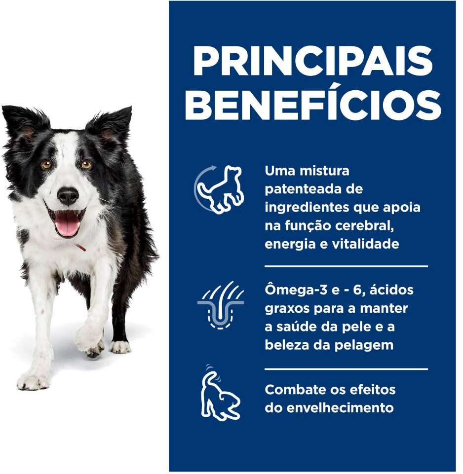 Ração Úmida Hill's Science Diet Vitalidade Sênior Frango e Vegetais para Cães Idosos - 354 g
