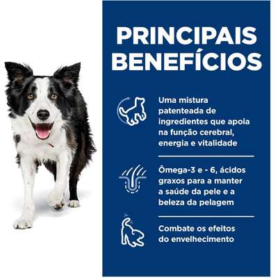 Ração Úmida Hill's Science Diet Vitalidade Sênior Frango e Vegetais para Cães Idosos