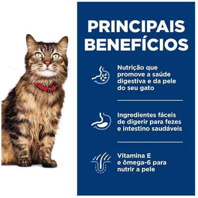 “Ração Úmida Hill's Science Diet Pele Sensível Frango e Vegetais para Gatos Adultos”