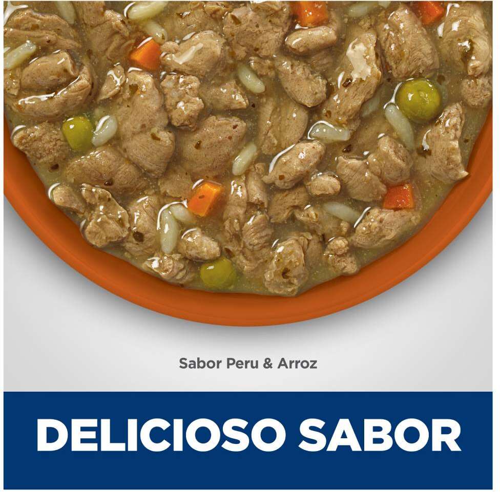 Ração Úmida Hill's Science Diet Pele Sensível Peru e Arroz para Cães Adultos - 354 g