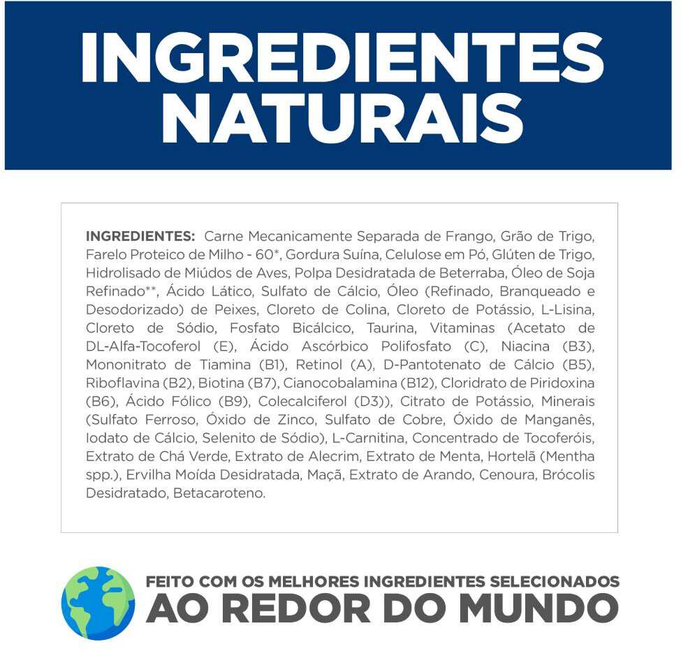 Ração Seca Hill's Science Diet Cuidado Urinário e Bolas de Pelo Frango para Gatos Adultos - 1,5Kg