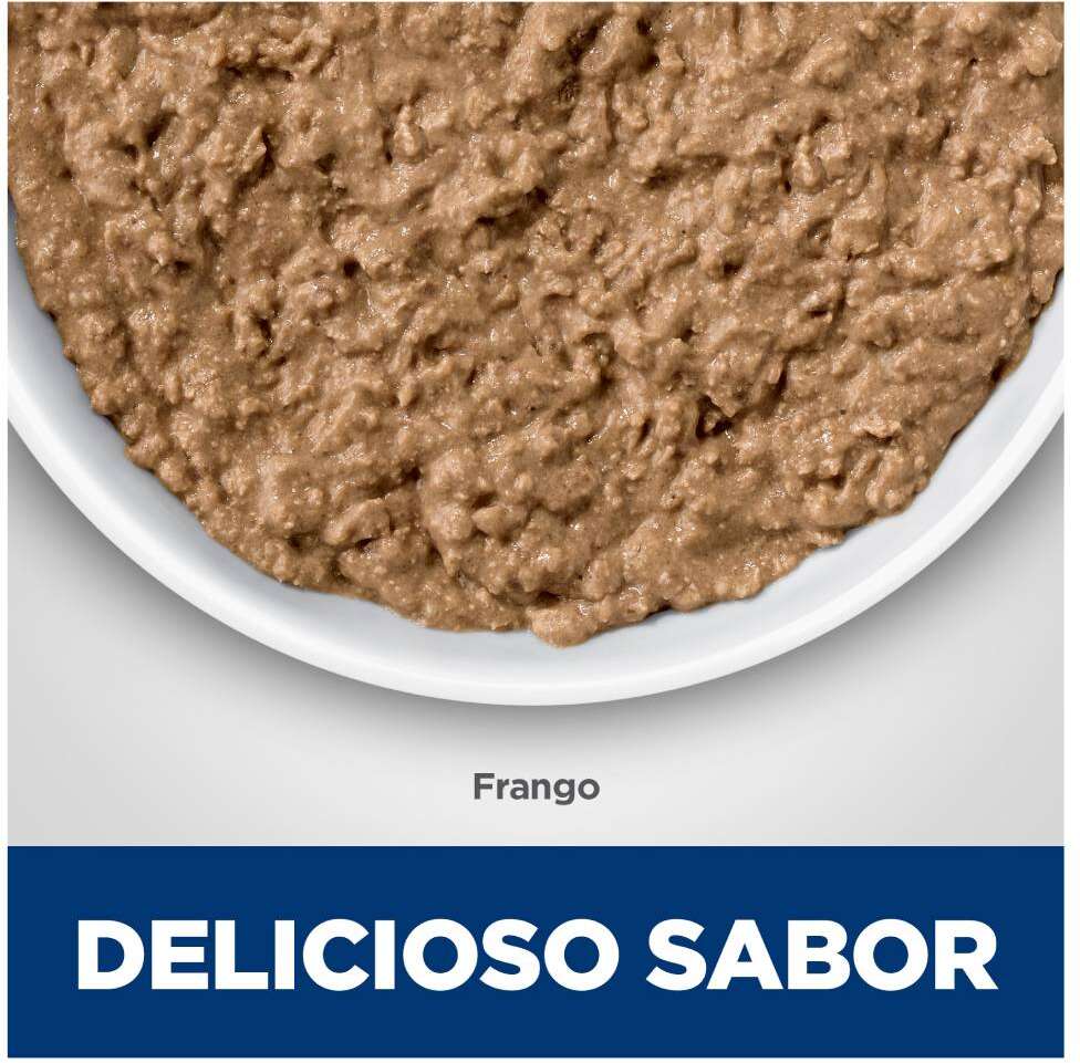 Ração Úmida Hill's Science Diet Cuidado Urinário e Bolas de Pelo Frango para Gatos Adultos - 82 g