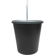 Fonte Bebedouro Elevado Meau Preto para Cães e Gatos - Bivolt