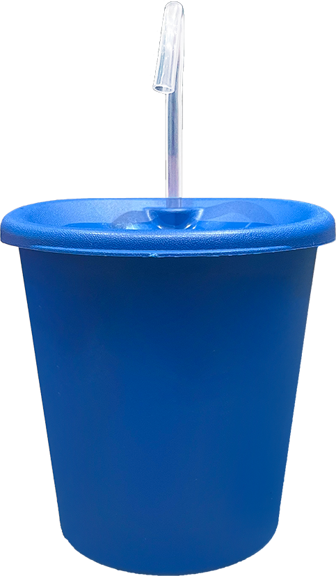 Fonte Bebedouro Elevado Meau Azul para Cães e Gatos - Bivolt