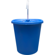 Fonte Bebedouro Elevado Meau Azul para Cães e Gatos - Bivolt
