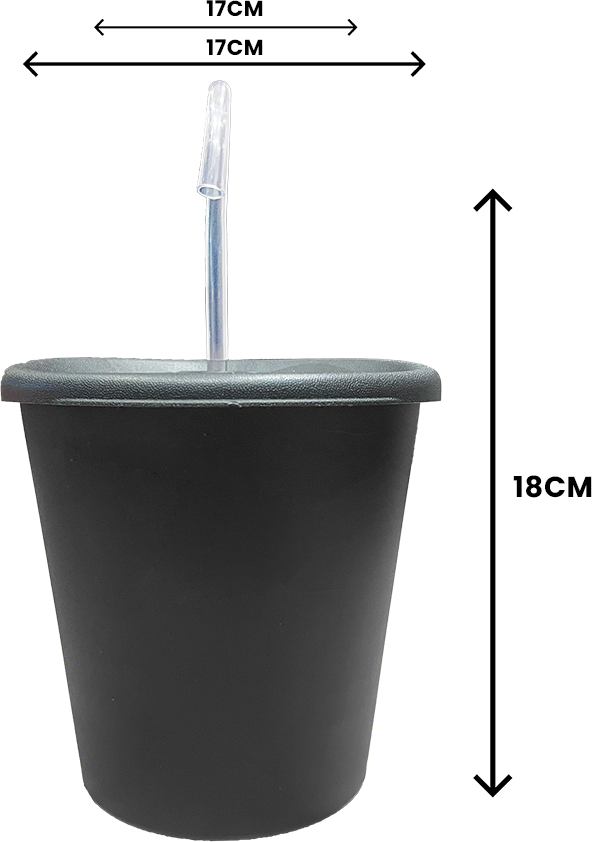 Fonte Bebedouro Elevado Meau Preto para Cães e Gatos - Bivolt