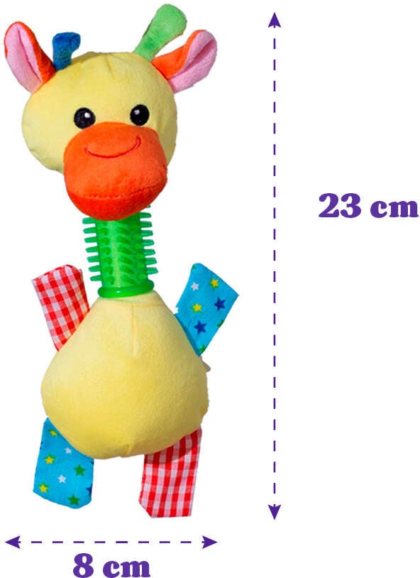 Brinquedo Pelúcia Savana Pet Pato com Mordedor para Cães - Tam. Único