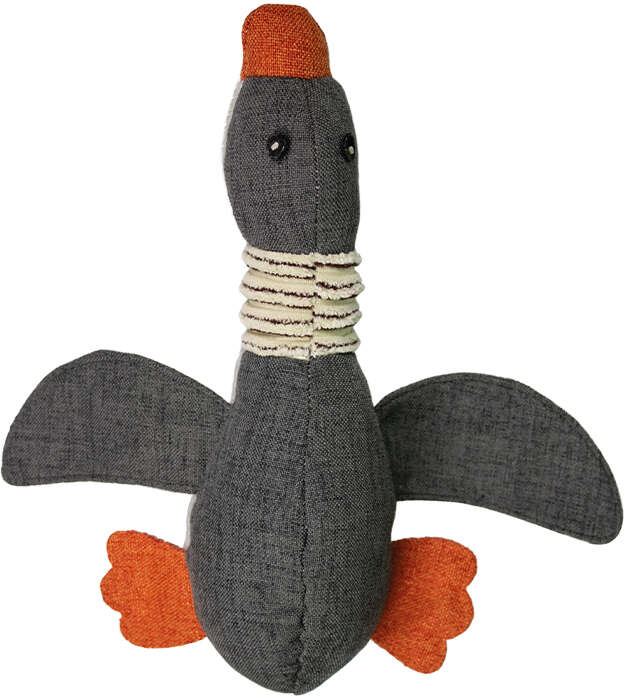 Brinquedo Pelúcia Savana Pet Pato para Cães - Tam. Único