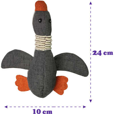 Brinquedo Pelúcia Savana Pet Pato para Cães