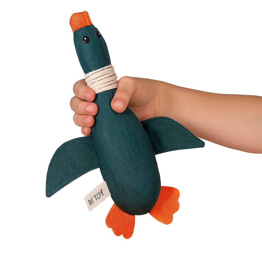 Brinquedo Pelúcia Savana Pet Pato para Cães - Tam. Único